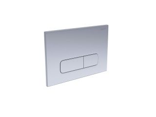 Кнопка смыва Aquatek Pneumo S PNS-0000008 пневматическое управление хром матовый